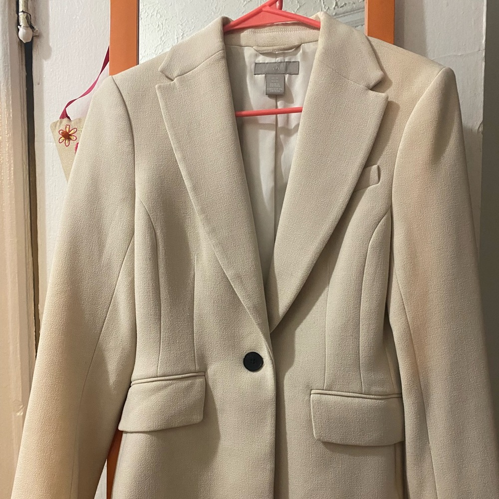 H&M single breasted jacket